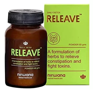 RELEAVE FOR CONSTIPATION + DETOX 90 CAP