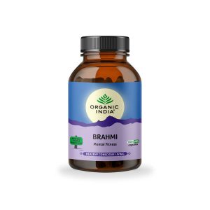 ORGANIC INDIA BRAHMI : MEMORY ENHANCER & MENTAL CLARITY- CAP 60 CAP