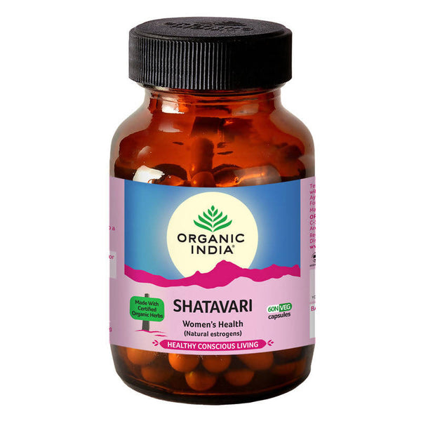 ORGANIC INDIA SHATAVARI: WOMAN'S VITALITY & HORMONAL HARMONY 60 CAP - Image 2