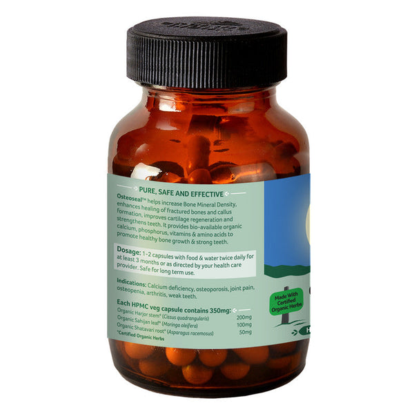 ORGANIC INDIA OSTEOSEAL: BONE STRENGTH & JOINT SUPPORT- 60 CAP - Image 3